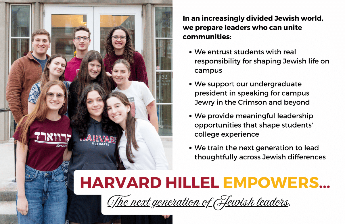 Copy Of B How Harvard Hillel Responds