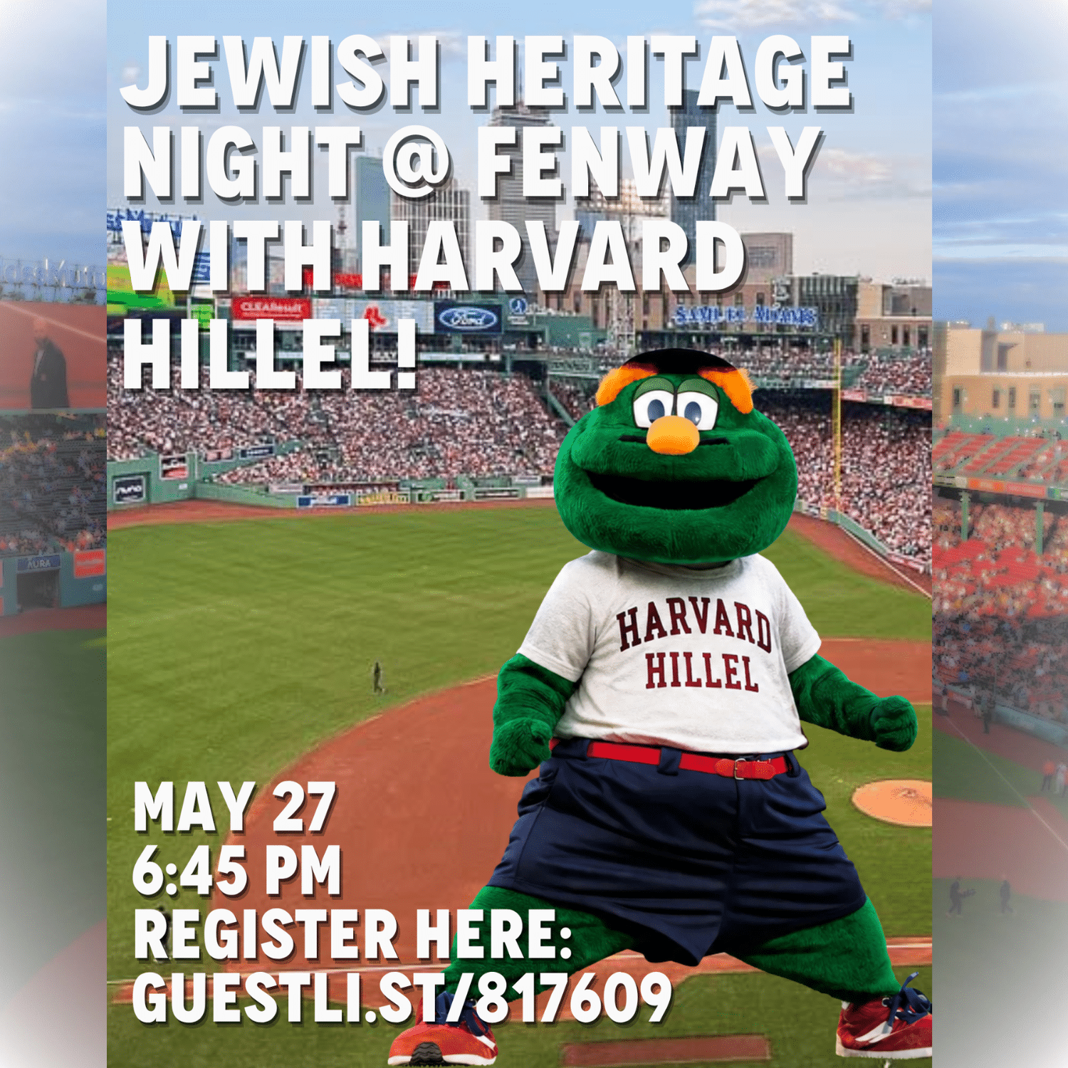 Jewish Heritage Night at Fenway with Harvard Hillel