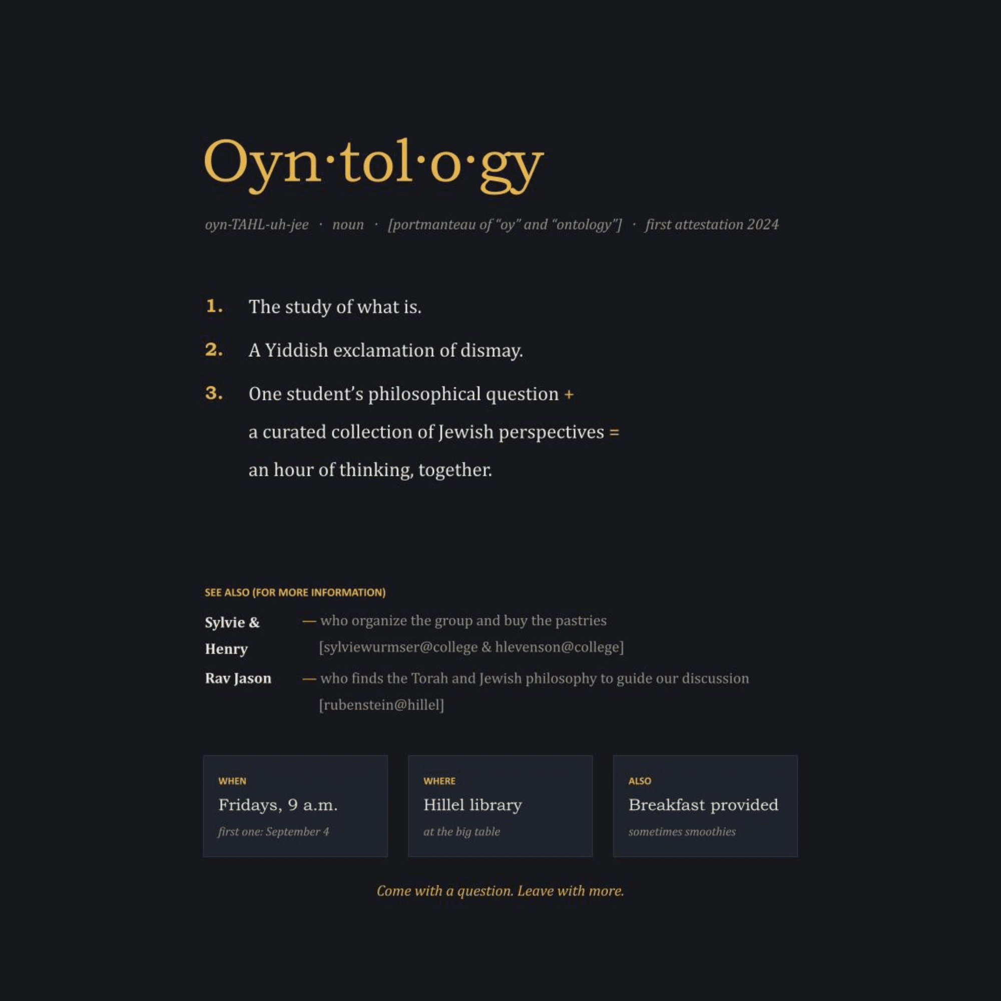 Oyntology