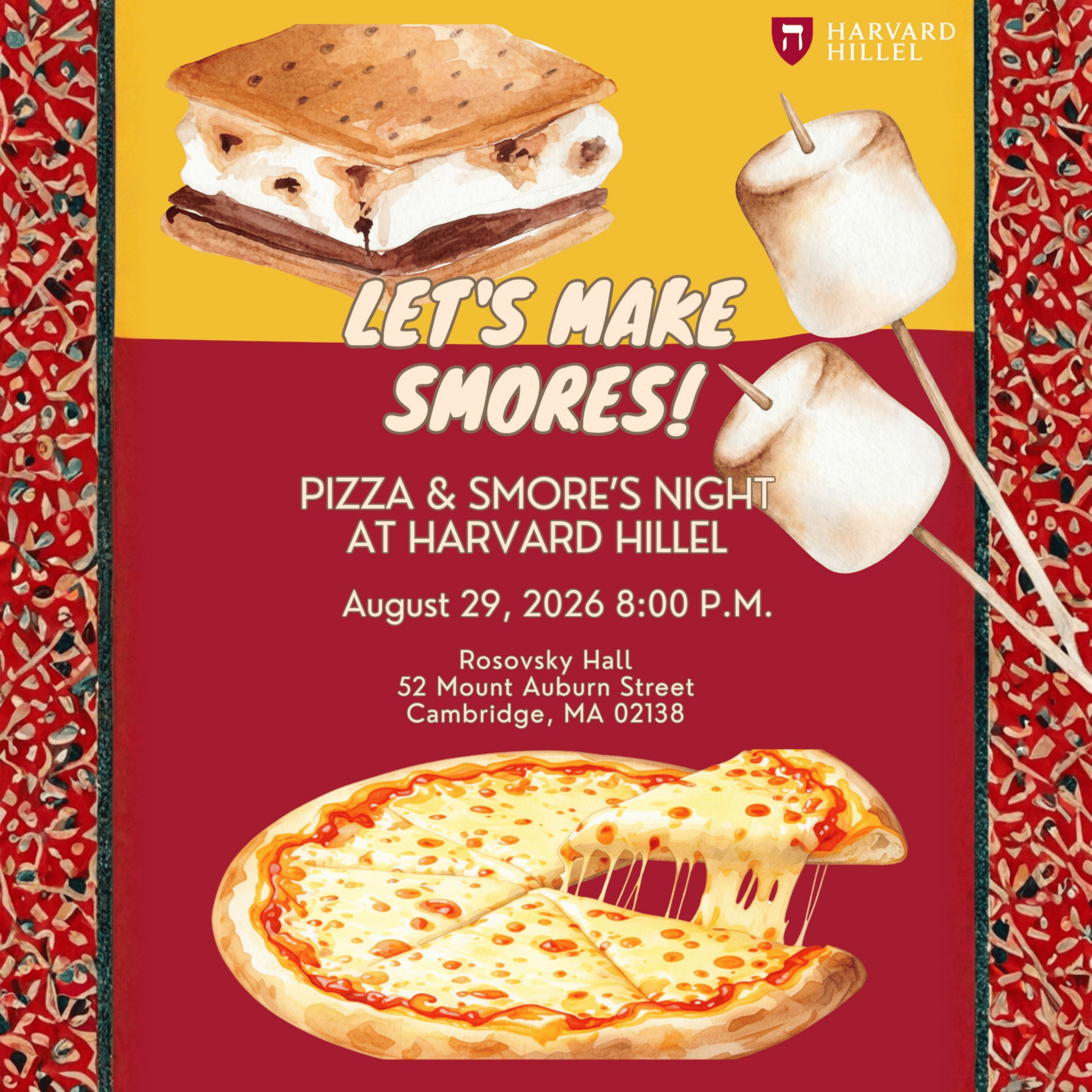 Pizza & Smores Dinner