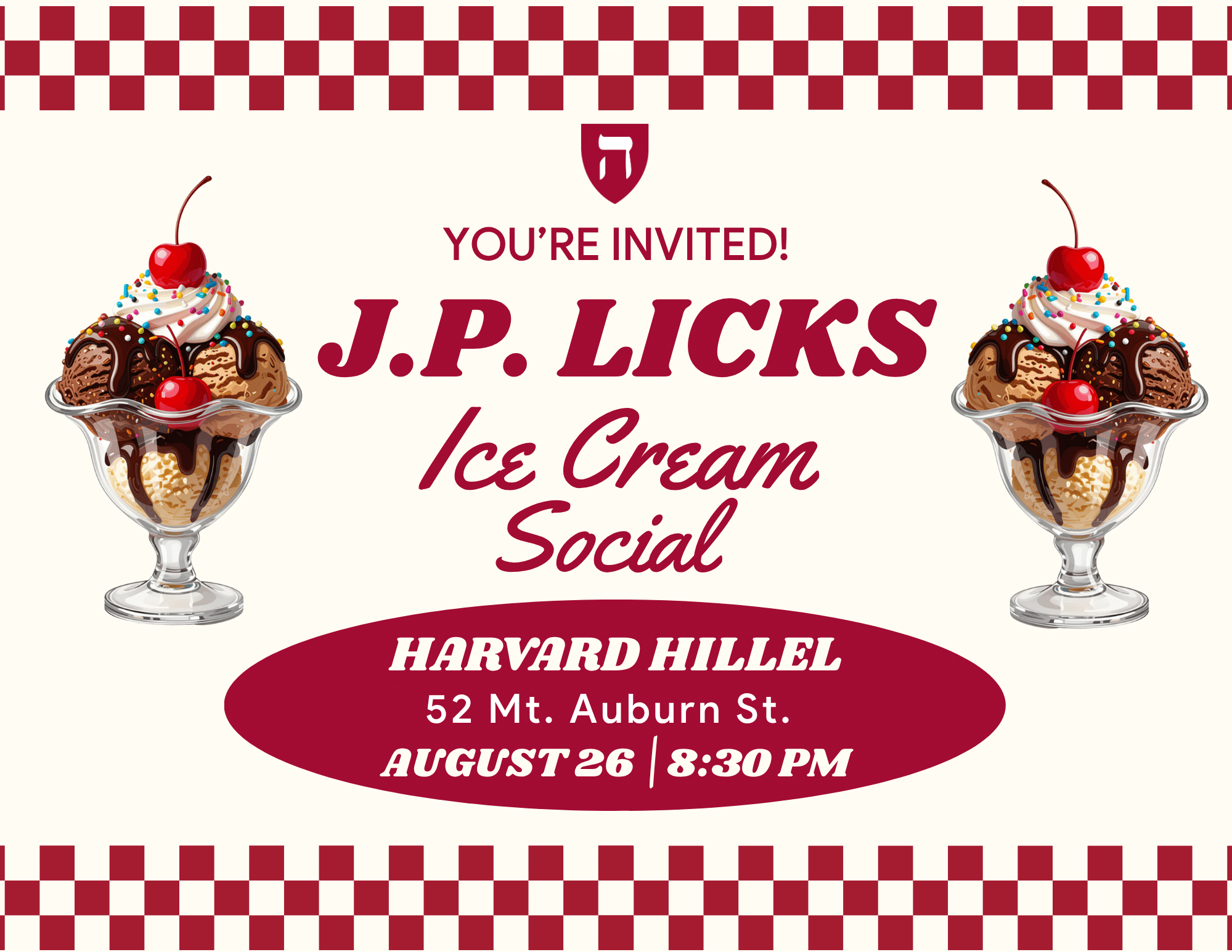JP Licks Ice Cream Social